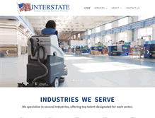 Tablet Screenshot of interstatemaintenance.com